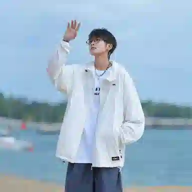 【dme】 美式潮牌超薄款凉感宽松连帽基础款时尚简约百搭休闲防晒服 男女同款