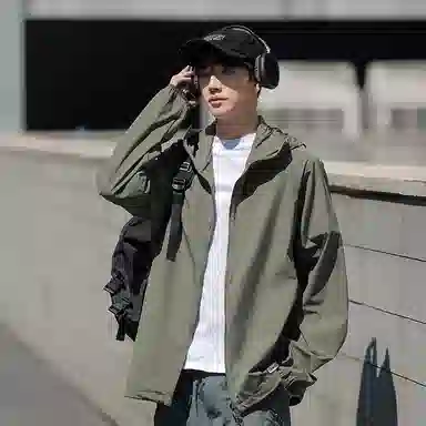 【dme】 轻薄舒适凉感户外休闲运动日常通勤百搭连帽透气防晒服 男女同款