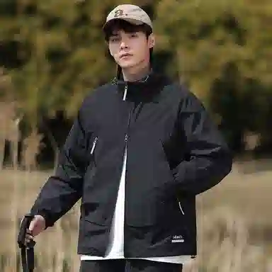 【dme】 美式潮流个性机能风登山跑步健身简约户外纯色凉感连帽轻薄通勤无性别主义外套防晒服 男女同款