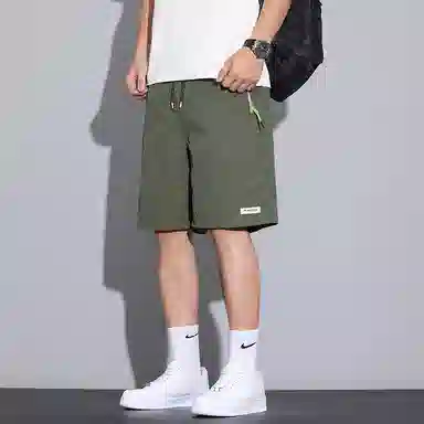 【dme】 日常通勤潮流时尚简约多功能大口袋百搭舒适宽松五分工装休闲短裤 男女同款