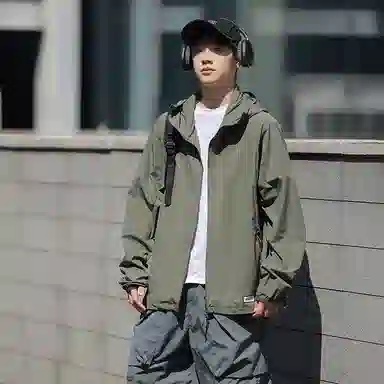 【dme】 轻薄舒适凉感户外休闲运动日常通勤百搭连帽透气防晒服 男女同款