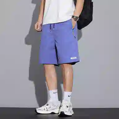 【dme】 日常通勤潮流时尚简约多功能大口袋百搭舒适宽松五分工装休闲短裤 男女同款