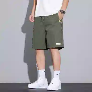 【dme】 日常通勤潮流时尚简约多功能大口袋百搭舒适宽松五分工装休闲短裤 男女同款