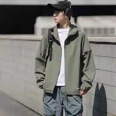 【dme】 轻薄舒适凉感户外休闲运动日常通勤百搭连帽透气防晒服 男女同款