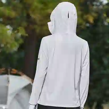 【dme】 潮流个性城市学院风登山跑步健身简约户外纯色凉感连帽轻薄通勤无性别主义外套 凉感透气速干防晒服 男女同款