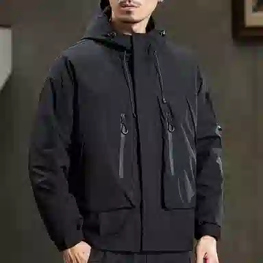 【dme】  户外徒步百搭简约潮牌连帽拉链  防水防风耐磨速干冲锋衣 男女同款