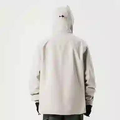 【dme】 美式潮流连帽纯色痞帅高级感防风防水户外休闲外套夹克 男女同款