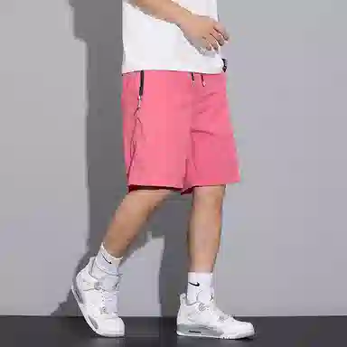 【dme】 日常通勤潮流时尚简约多功能大口袋百搭舒适宽松五分工装休闲短裤 男女同款