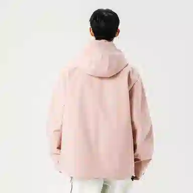 【dme】 美式潮流连帽纯色痞帅高级感防风防水户外休闲外套夹克 男女同款