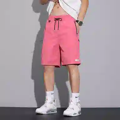 【dme】 日常通勤潮流时尚简约多功能大口袋百搭舒适宽松五分工装休闲短裤 男女同款