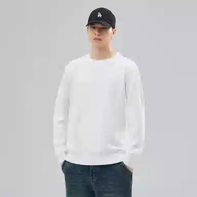 【dme】 圆领套头基础款宽松百搭纯色毛衣 男女同款