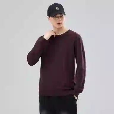 【dme】 圆领套头基础款宽松百搭纯色毛衣 男女同款