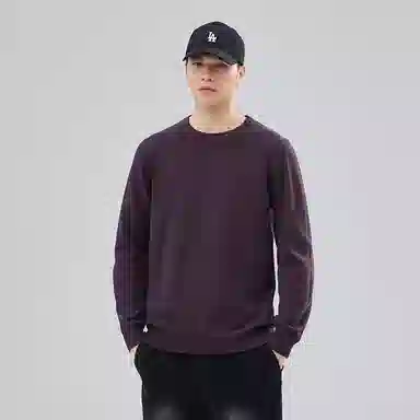 【dme】 圆领套头基础款宽松百搭纯色毛衣 男女同款