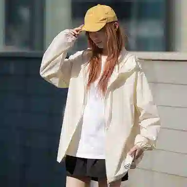 【dme】 轻薄舒适凉感户外休闲运动日常通勤百搭连帽透气防晒服 男女同款