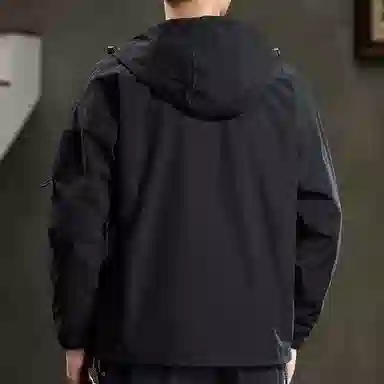 【dme】  户外徒步百搭简约潮牌连帽拉链  防水防风耐磨速干冲锋衣 男女同款