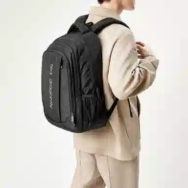 红蜻蜓 黑武士系列 织物 双肩背包 常规 男 骑士黑