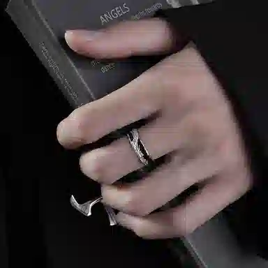 KLFOOK 925 Silver Ring