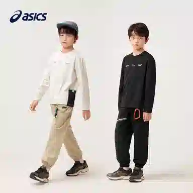 Asics Crew Neck Long Sleeve Tee Black