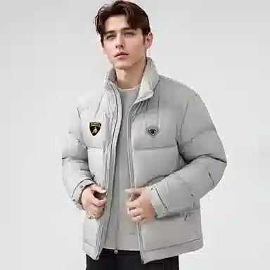 Automobili Lamborghini Quilted Down Jacket