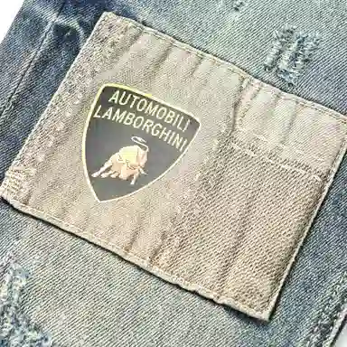 Automobili Lamborghini baggy jeans