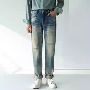 Automobili Lamborghini baggy jeans