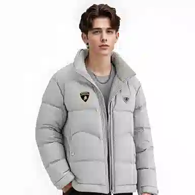 Automobili Lamborghini Quilted Down Jacket