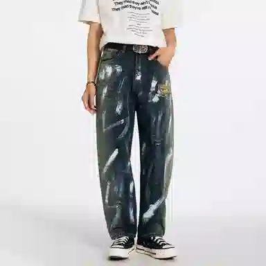 Automobili Lamborghini Jeans Blue