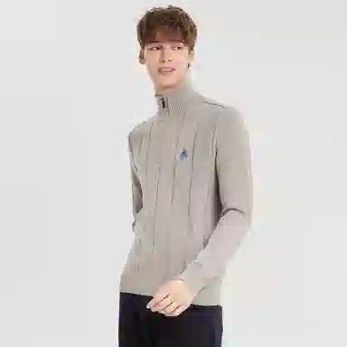 Automobili Lamborghini Embroidered Logo Wool Sweater