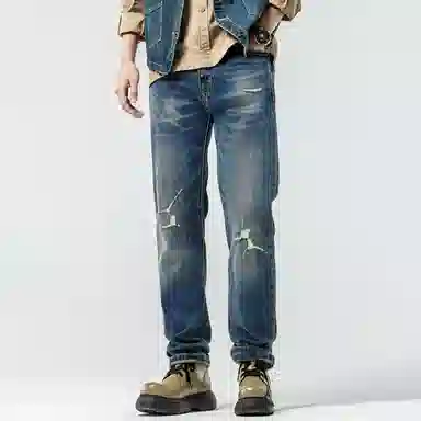 Automobili Lamborghini baggy jeans