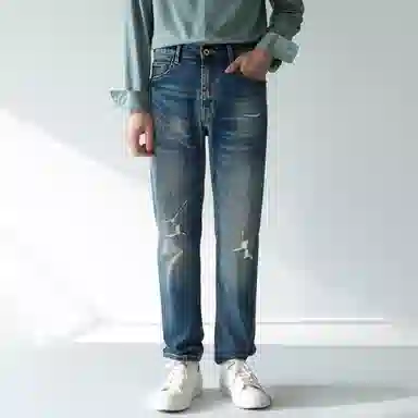 Automobili Lamborghini baggy jeans