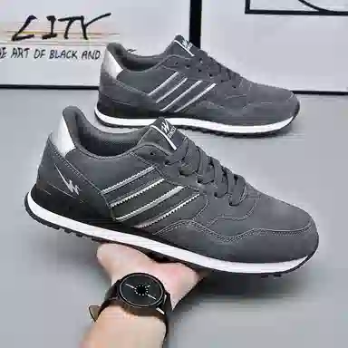 双星八特 百搭时尚通勤潮流运动减震防滑耐磨 低帮 休闲跑步鞋 男款