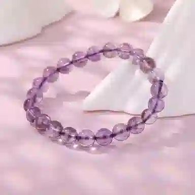 【紫定有钱】 熊银匠 前程似锦 九紫离火 紫气东来 招财转运 事业有成 紫晶吸金能量石 学业事业上岸天然 紫水晶 手串 男女同款情侣款