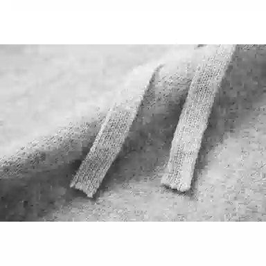 欧迪芬 多风格纯色连帽套头慵懒柔软亲肤长袖上衣毛衣 男女同款