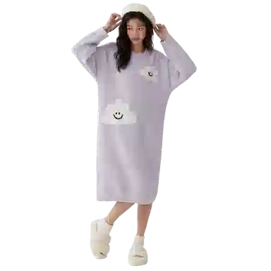 欧迪芬 睡裙女士睡衣 女款
