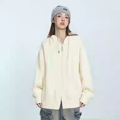 欧迪芬 美式复古设计感秋冬宽松上衣女百搭春秋慵懒风高级感舒适亲肤港风潮牌潮流休闲毛衣 女款