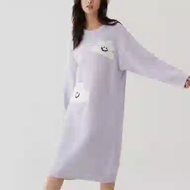 欧迪芬 睡裙女士睡衣 女款