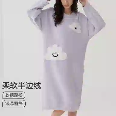 欧迪芬 睡裙女士睡衣 女款