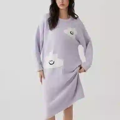 欧迪芬 睡裙女士睡衣 女款