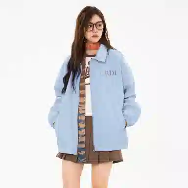 欧迪芬  糖果色多巴胺全天候户外纯色轻量化高透湿透气防风雨防水防油污翻领外套单层 冲锋衣 男女同款