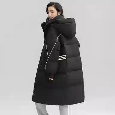 鸭鸭 纯色气质时尚高级感保暖简约羽绒服 女款