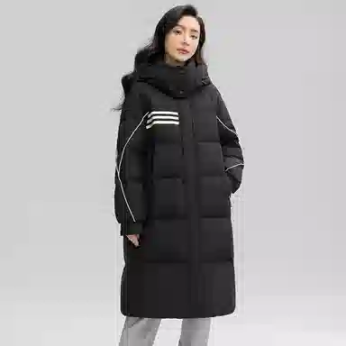 鸭鸭 纯色气质时尚高级感保暖简约羽绒服 女款