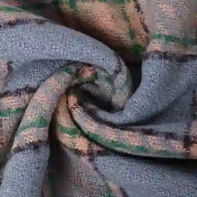 浪莎 韩系氛围感格子保暖百搭学院风配饰格纹 聚酯纤维 绒线围巾 男女同款情侣款