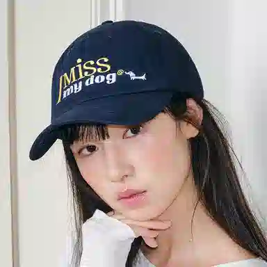 浪莎 美式复古字母刺绣软顶户外出行小众街头深顶防晒遮阳百搭大头围显脸小 棉 鸭舌帽 男女同款情侣款