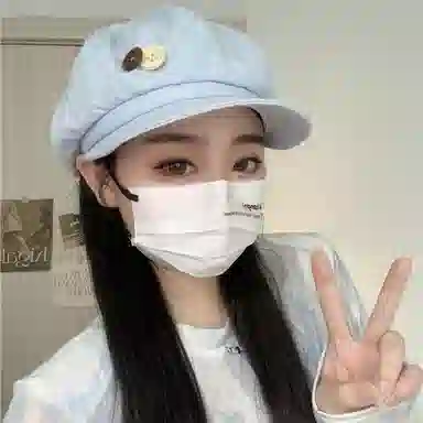 浪莎 韩系田园风纽扣八角云朵 薄款大头围出街美拍显脸小 棉 贝雷帽 女款