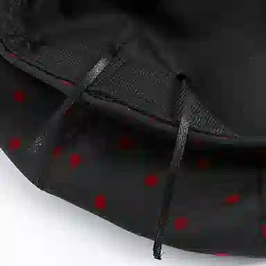 浪莎 法式文艺复古波点花纹简约蓓蕾帽百搭早春日系甜美可爱云朵帽 聚酯纤维 贝雷帽 女款