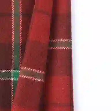 浪莎 小清新学院风高颜值粗线条格子秋冬季防寒护脖保暖加厚柔软撞色围脖 心动礼盒装 聚酯纤维 绒线围巾 男女同款情侣款