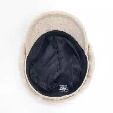 浪莎 韩系小香风花朵八角帽显脸小英伦风复古文艺报童帽户外休闲百搭 聚酯纤维 贝雷帽 女款