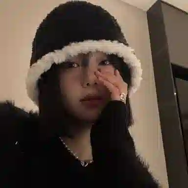 浪莎 黑色毛绒水桶帽秋冬季韩版显脸小大头围保暖 腈纶 渔夫帽 女款