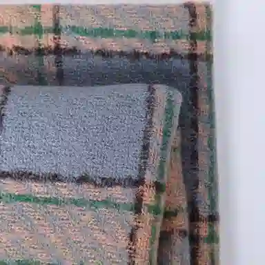 浪莎 韩系氛围感格子保暖百搭学院风配饰格纹 聚酯纤维 绒线围巾 男女同款情侣款