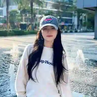 浪莎 春夏季爱心水洗做旧牛仔刺绣棒球帽户外出行甜酷辣妹防晒遮阳时尚潮流百搭大头围显脸小 棉 鸭舌帽 男女同款情侣款